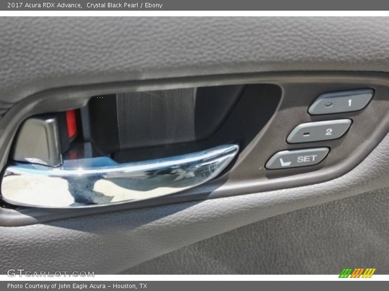 Crystal Black Pearl / Ebony 2017 Acura RDX Advance