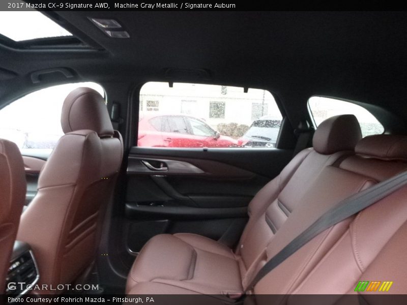 Rear Seat of 2017 CX-9 Signature AWD