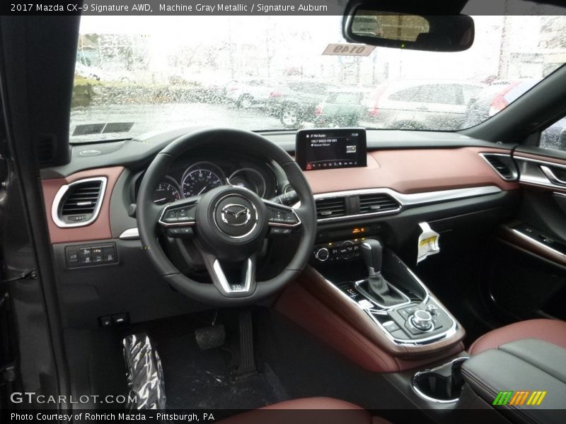  2017 CX-9 Signature AWD Signature Auburn Interior