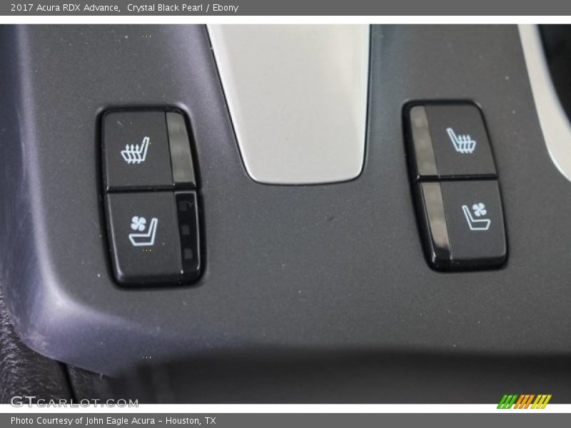 Crystal Black Pearl / Ebony 2017 Acura RDX Advance