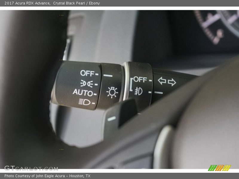 Crystal Black Pearl / Ebony 2017 Acura RDX Advance