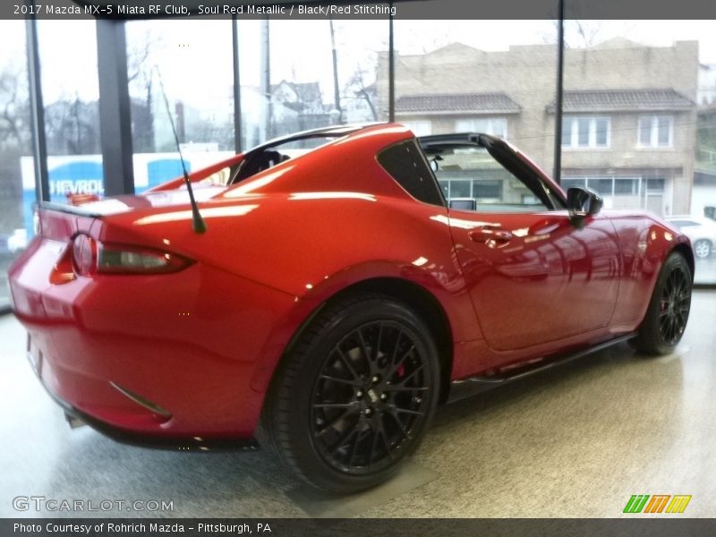 Soul Red Metallic / Black/Red Stitching 2017 Mazda MX-5 Miata RF Club