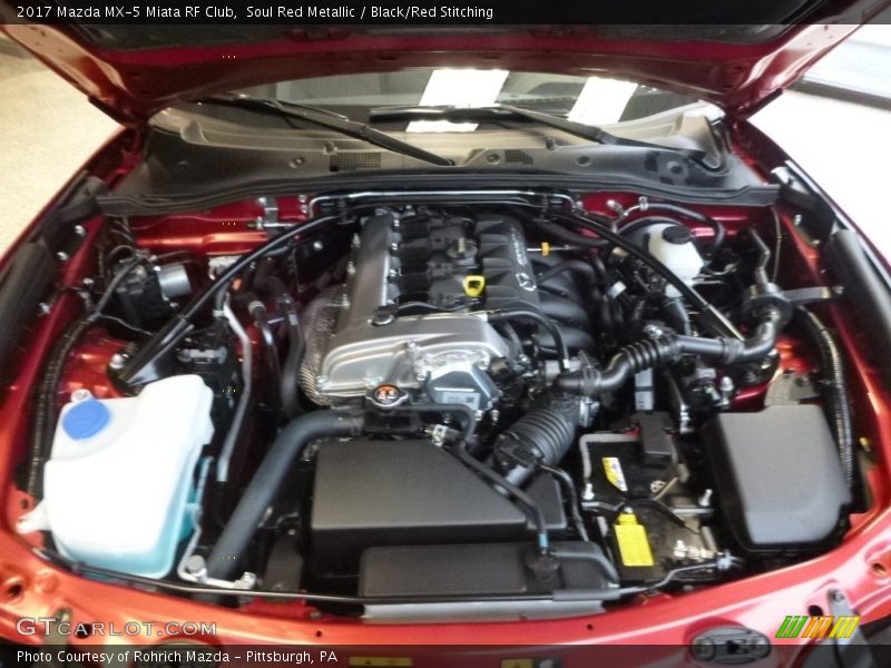  2017 MX-5 Miata RF Club Engine - 2.0 Liter DOHC 16-Valve VVT SKYACTIV-G 4 Cylinder