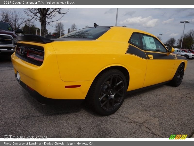 YellowJacket / Black 2017 Dodge Challenger T/A