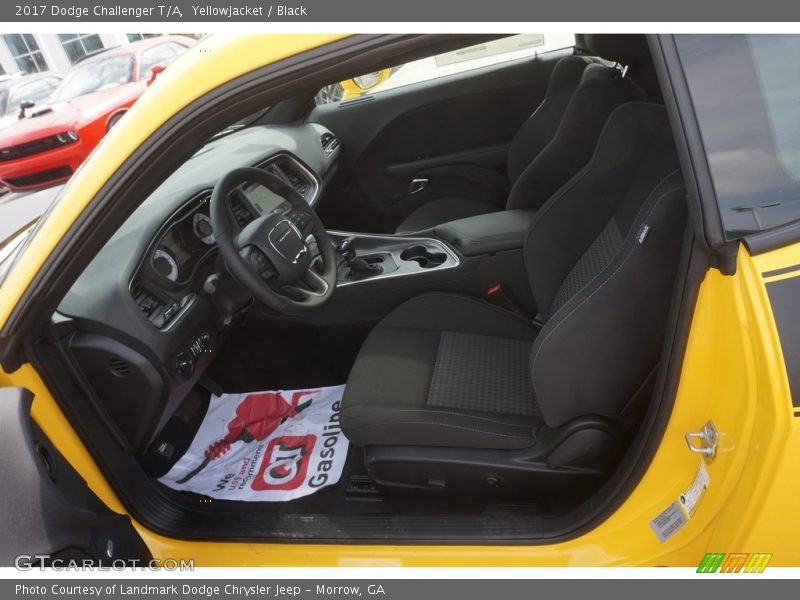 Front Seat of 2017 Challenger T/A