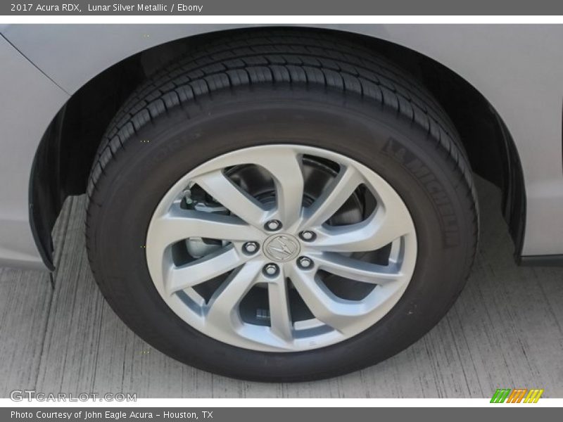 Lunar Silver Metallic / Ebony 2017 Acura RDX