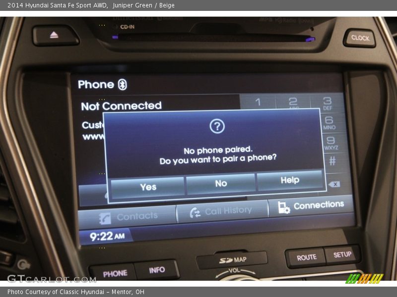 Juniper Green / Beige 2014 Hyundai Santa Fe Sport AWD