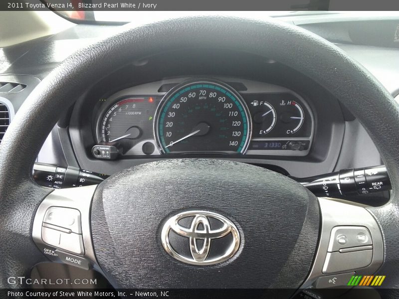 Blizzard Pearl White / Ivory 2011 Toyota Venza I4