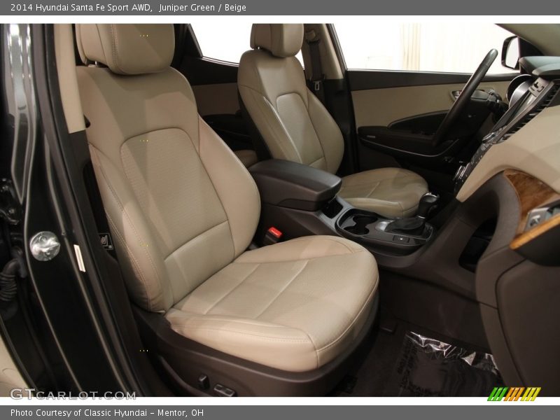 Juniper Green / Beige 2014 Hyundai Santa Fe Sport AWD