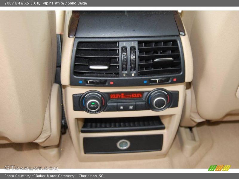 Alpine White / Sand Beige 2007 BMW X5 3.0si