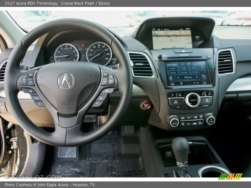 Crystal Black Pearl / Ebony 2017 Acura RDX Technology