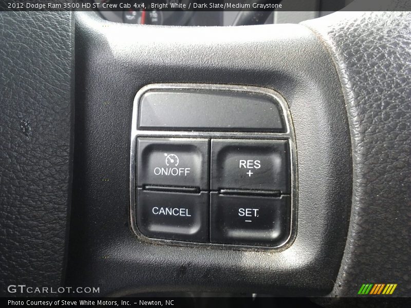 Bright White / Dark Slate/Medium Graystone 2012 Dodge Ram 3500 HD ST Crew Cab 4x4