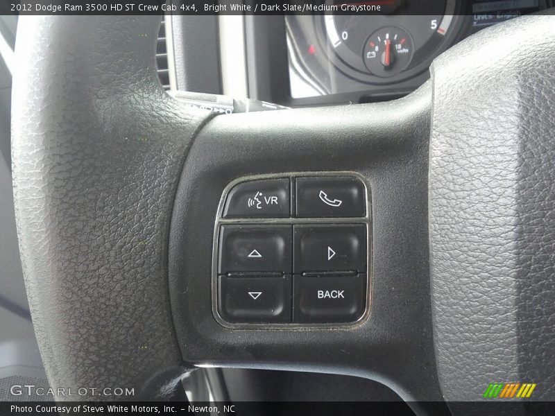 Bright White / Dark Slate/Medium Graystone 2012 Dodge Ram 3500 HD ST Crew Cab 4x4