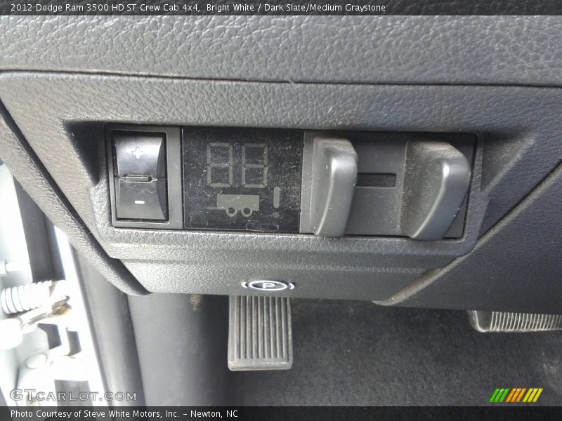 Bright White / Dark Slate/Medium Graystone 2012 Dodge Ram 3500 HD ST Crew Cab 4x4