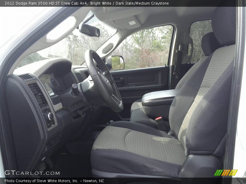 Bright White / Dark Slate/Medium Graystone 2012 Dodge Ram 3500 HD ST Crew Cab 4x4