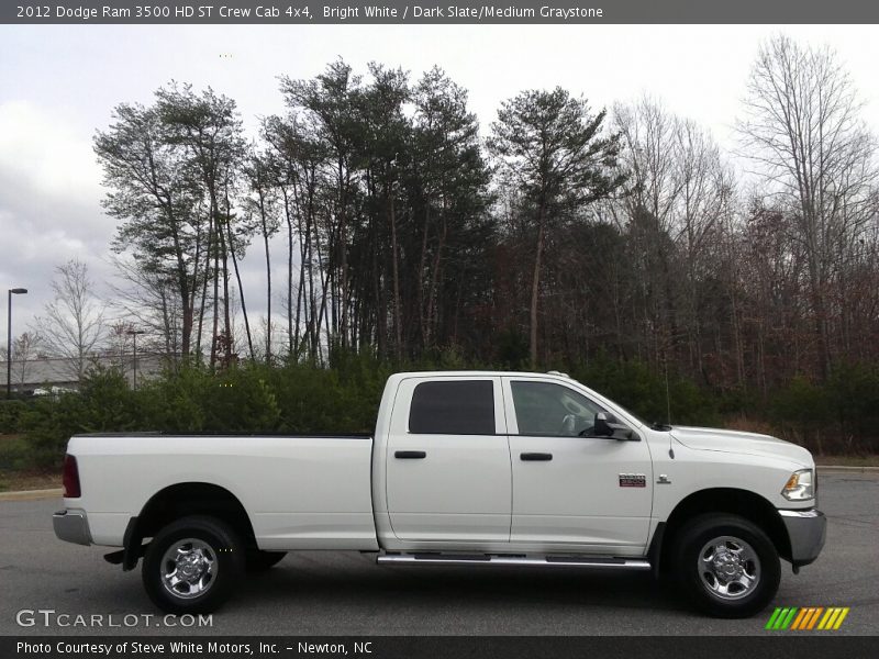 Bright White / Dark Slate/Medium Graystone 2012 Dodge Ram 3500 HD ST Crew Cab 4x4