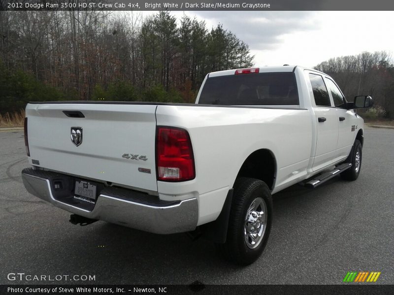 Bright White / Dark Slate/Medium Graystone 2012 Dodge Ram 3500 HD ST Crew Cab 4x4