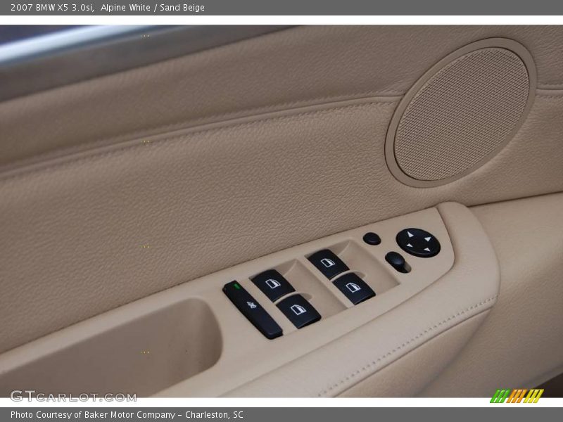 Alpine White / Sand Beige 2007 BMW X5 3.0si