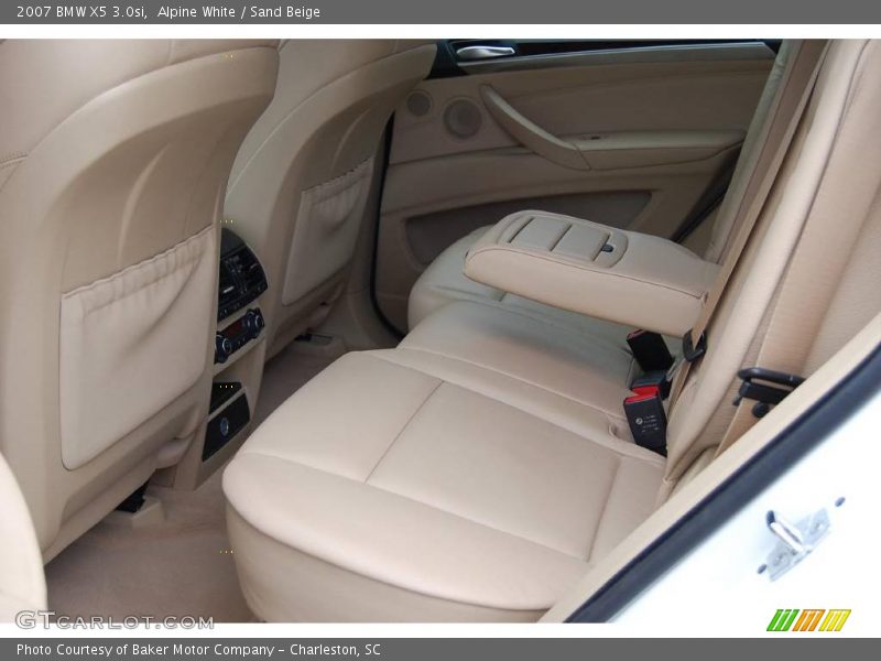 Alpine White / Sand Beige 2007 BMW X5 3.0si
