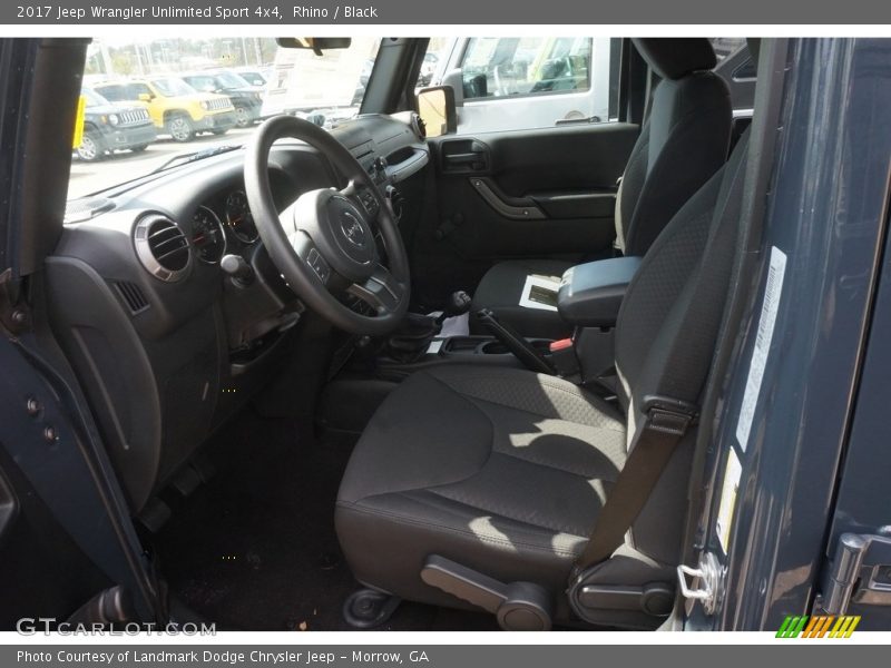 Rhino / Black 2017 Jeep Wrangler Unlimited Sport 4x4