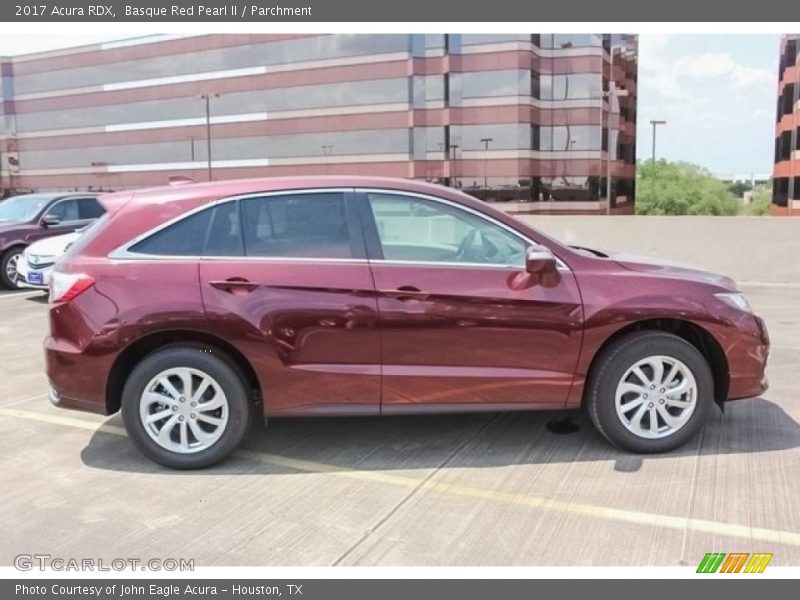 Basque Red Pearl II / Parchment 2017 Acura RDX