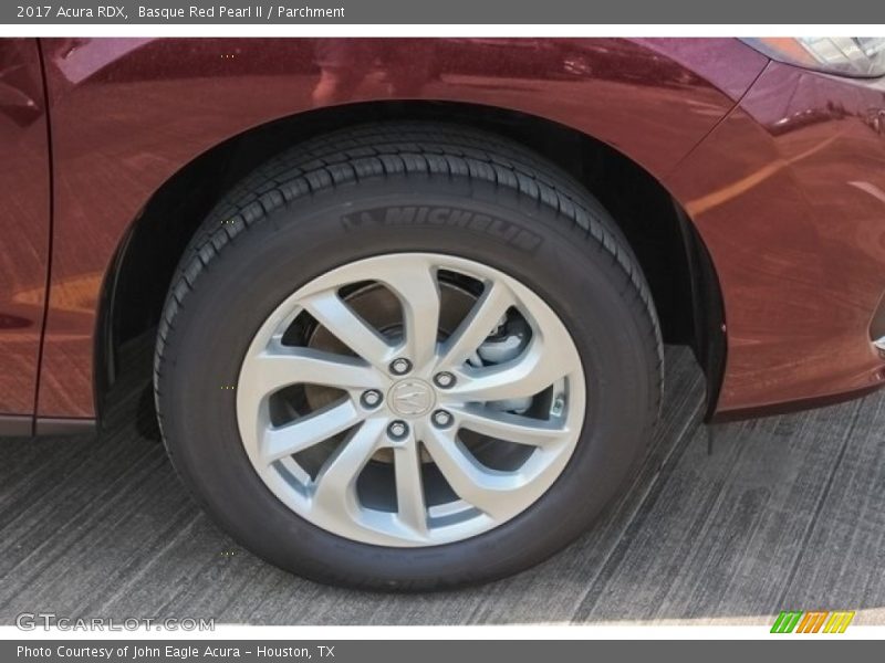 Basque Red Pearl II / Parchment 2017 Acura RDX