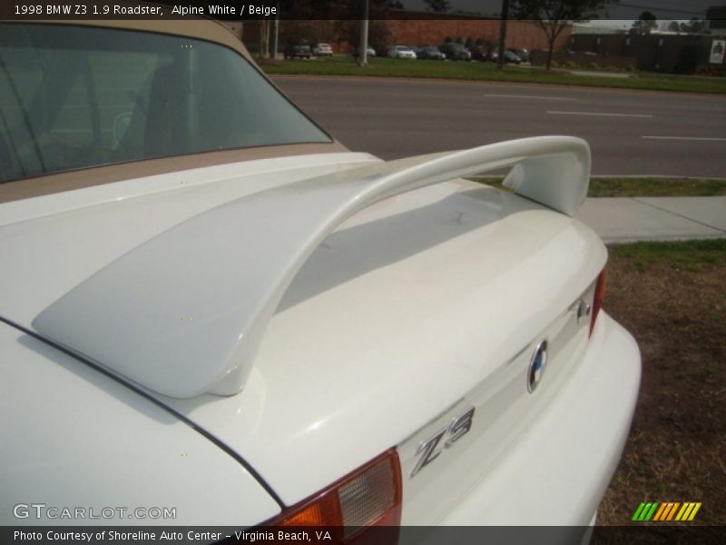 Alpine White / Beige 1998 BMW Z3 1.9 Roadster