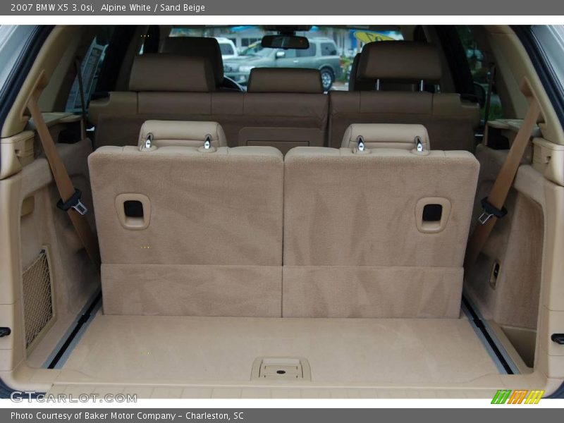 Alpine White / Sand Beige 2007 BMW X5 3.0si