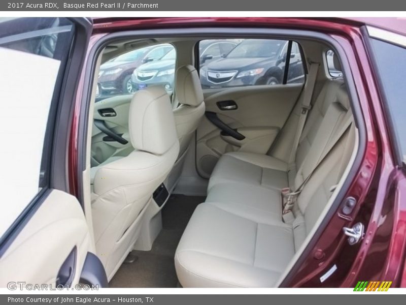 Basque Red Pearl II / Parchment 2017 Acura RDX