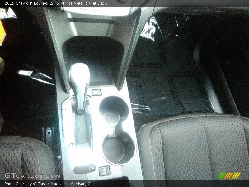Silver Ice Metallic / Jet Black 2015 Chevrolet Equinox LS