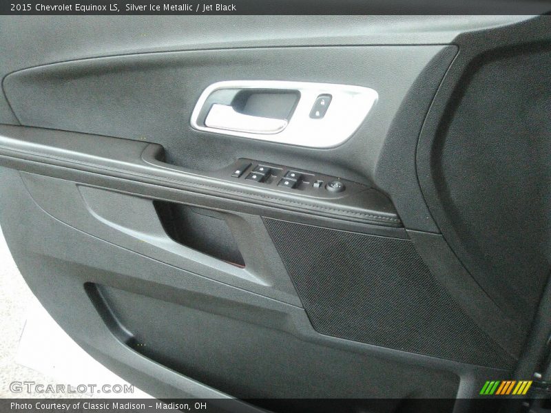 Silver Ice Metallic / Jet Black 2015 Chevrolet Equinox LS
