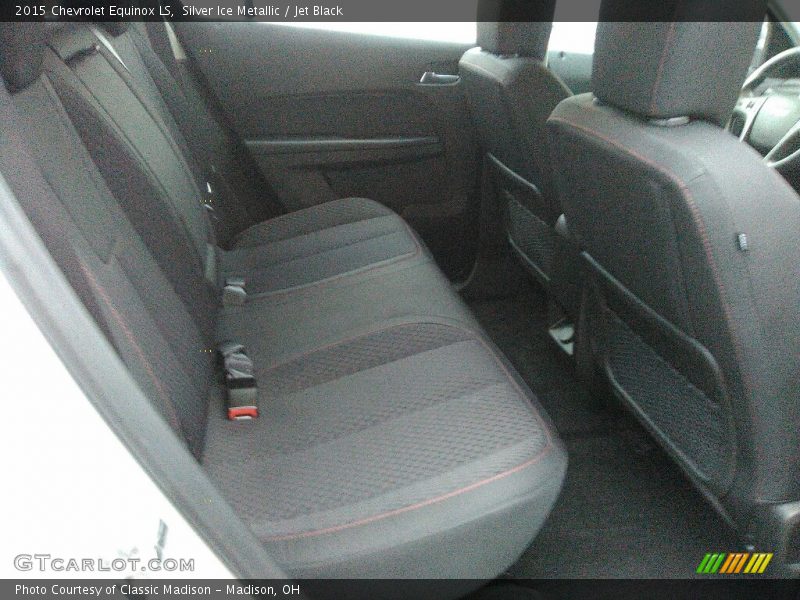 Silver Ice Metallic / Jet Black 2015 Chevrolet Equinox LS