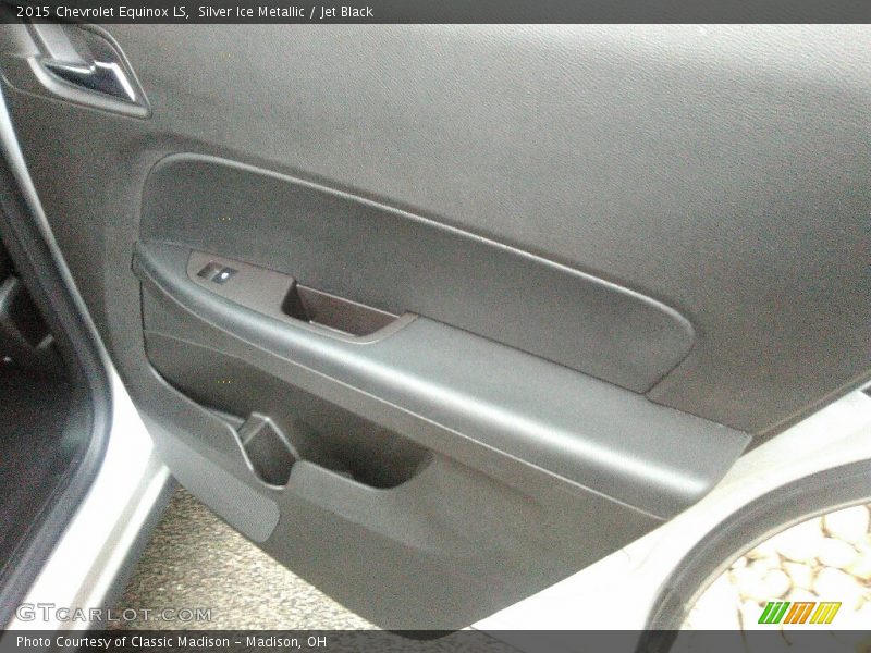 Silver Ice Metallic / Jet Black 2015 Chevrolet Equinox LS