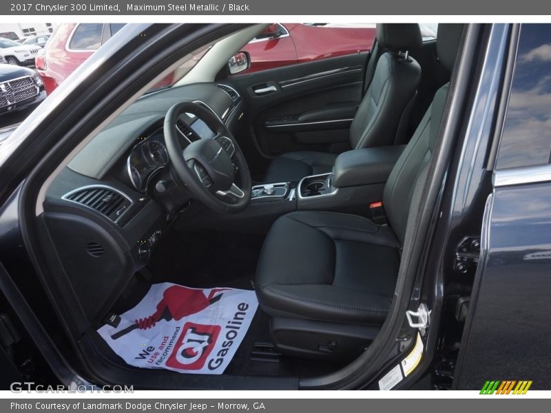 Maximum Steel Metallic / Black 2017 Chrysler 300 Limited