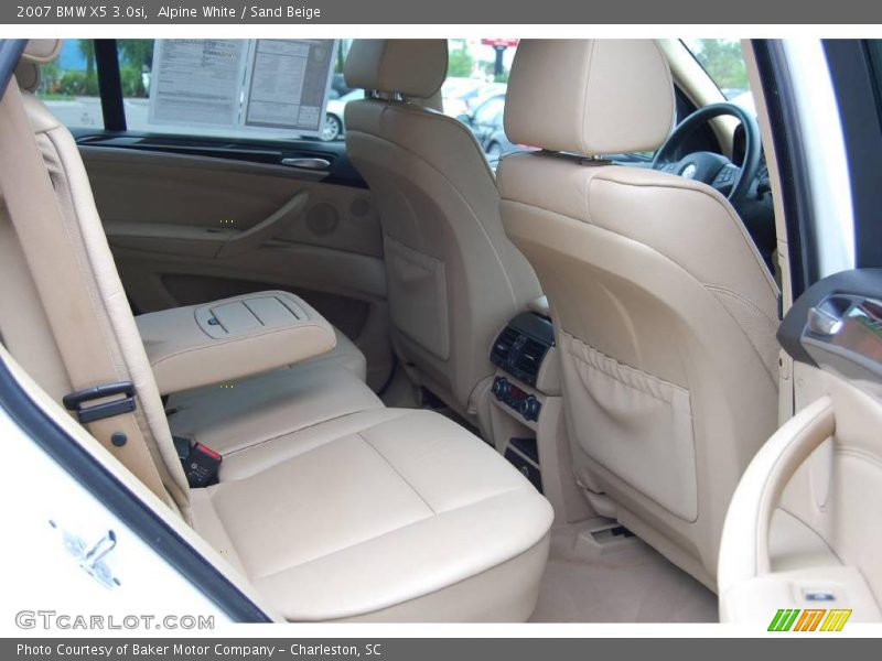 Alpine White / Sand Beige 2007 BMW X5 3.0si