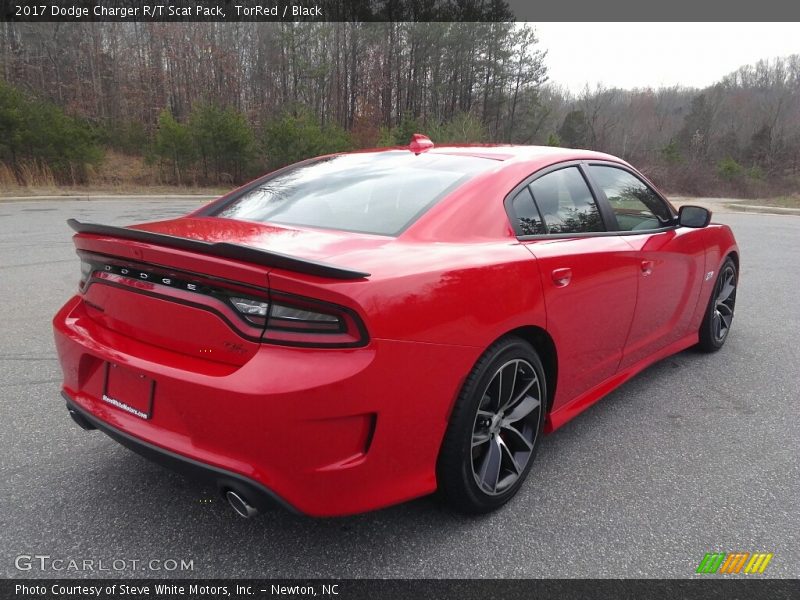 TorRed / Black 2017 Dodge Charger R/T Scat Pack