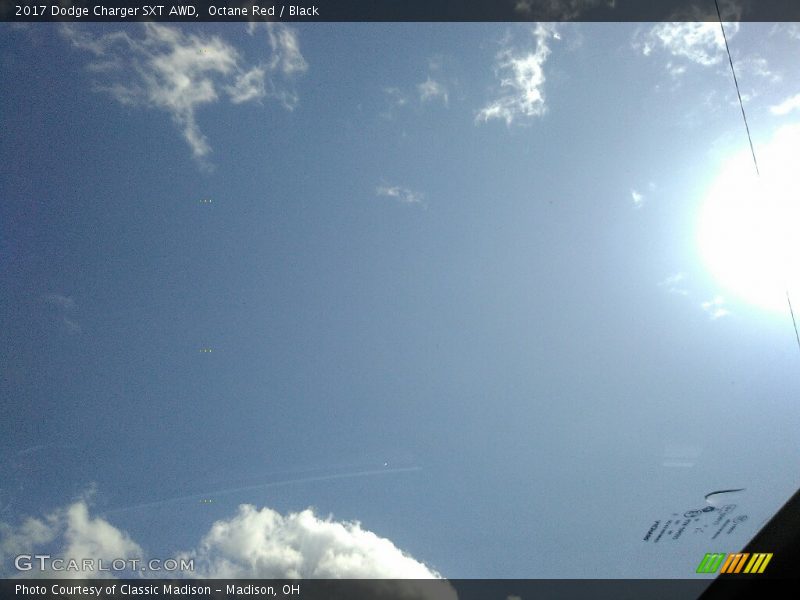 Octane Red / Black 2017 Dodge Charger SXT AWD