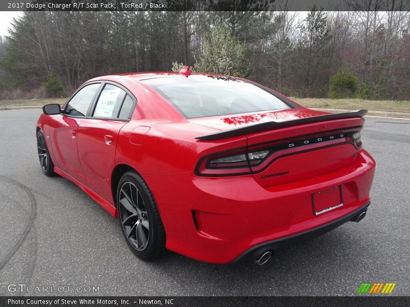 TorRed / Black 2017 Dodge Charger R/T Scat Pack
