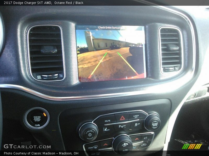 Octane Red / Black 2017 Dodge Charger SXT AWD