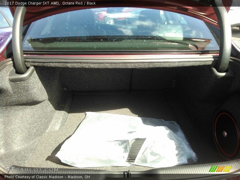 Octane Red / Black 2017 Dodge Charger SXT AWD