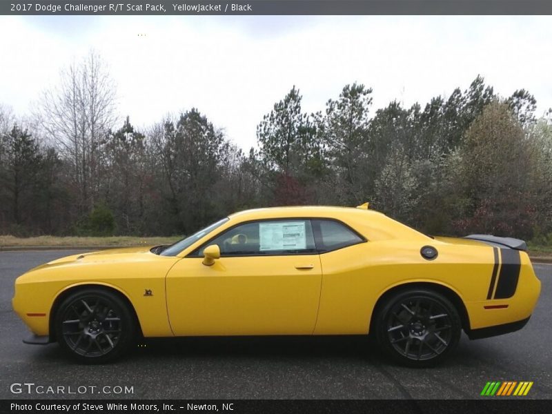 YellowJacket / Black 2017 Dodge Challenger R/T Scat Pack