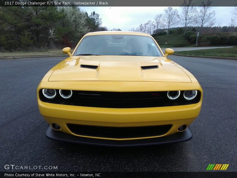 YellowJacket / Black 2017 Dodge Challenger R/T Scat Pack