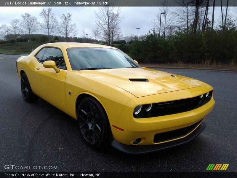 YellowJacket / Black 2017 Dodge Challenger R/T Scat Pack