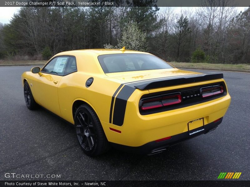 YellowJacket / Black 2017 Dodge Challenger R/T Scat Pack