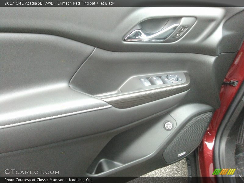 Crimson Red Tintcoat / Jet Black 2017 GMC Acadia SLT AWD