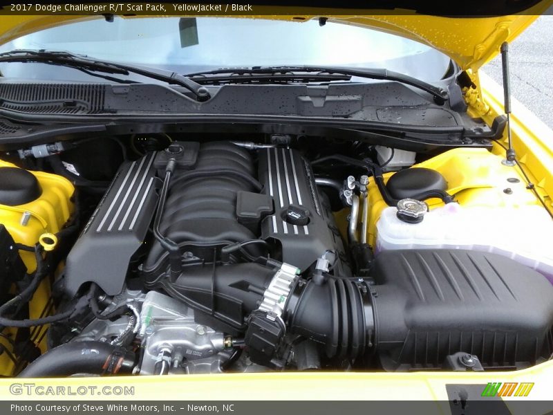 YellowJacket / Black 2017 Dodge Challenger R/T Scat Pack