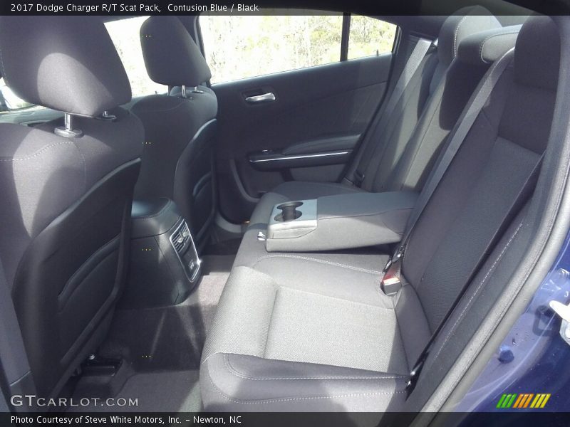 Contusion Blue / Black 2017 Dodge Charger R/T Scat Pack