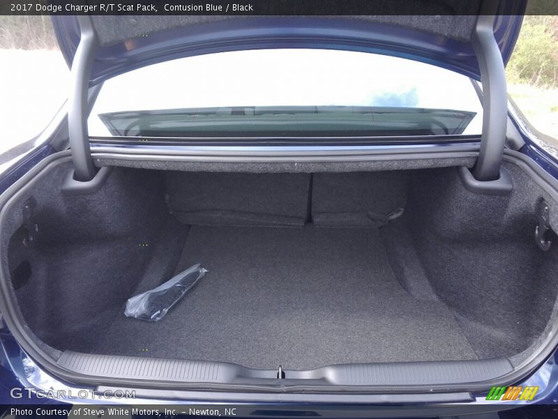 Contusion Blue / Black 2017 Dodge Charger R/T Scat Pack