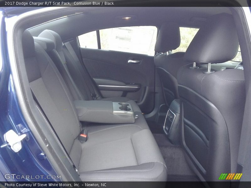 Contusion Blue / Black 2017 Dodge Charger R/T Scat Pack