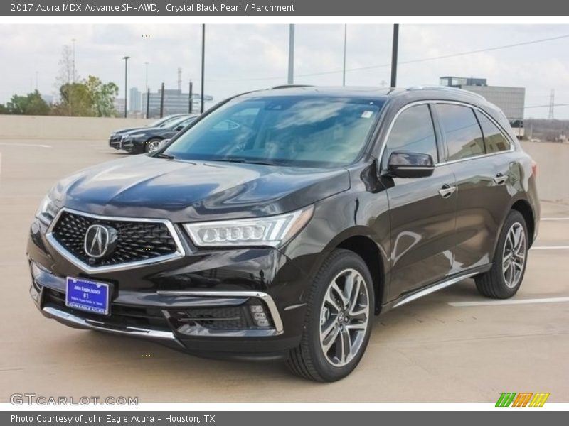 Crystal Black Pearl / Parchment 2017 Acura MDX Advance SH-AWD